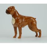 Beswick Boxer dog 1202 in brown tan colour way