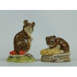 Beswick Woodmouse 3399 and Harvest Mouse 3397 (2)
