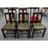 6 oak dining room chairs