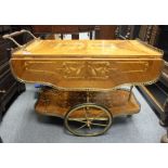 Inland 20th Century drinks trolley