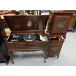 Period high fidelity hifi unit in wooden