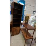 Mid century nest of two teak tables , ut