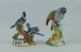 Beswick pair American Blue Jays 925 and Chicadee 929 (2)