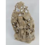 20th Century soap stone figure of chines