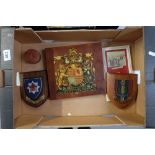 A collection of military related items i