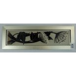 Moorcroft Summer Silhouette plaque 44cm