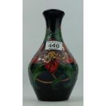 Moorcroft Red Lily trial vase dated 20/1