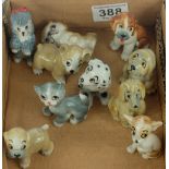 Wade figures from TV Pets series comprising Bengo, Simon,Pepi,