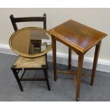 Oak occasional table,