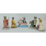 Royal Doulton Bunnykins to include Britannia DB219, Arabian Nights DB315, Ships Ahoy DB279,