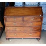 Early Victorian Bureau in unusual size