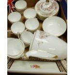 Minton Bedford part coffee set to include cans, teapot,