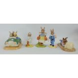 Royal Doulton Bunnykins to include On line DB238 (with cert), Dutch DB274 (with cert),