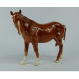 Beswick Chestnut Mare 976 (damaged rear leg)