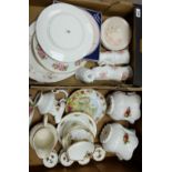 A mixed collection of Royal Albert Old Country Rose items together with Royal Kent dinnerware (2