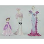 Coalport figures Violet,