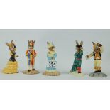 Royal Doulton Bunnykins to include Judy DB235 (with cert), Matador DB281 (with cert),