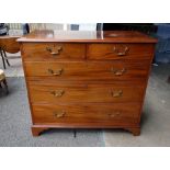 Georgian Mahogany Chest of 2 over 3 draws