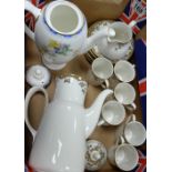 Royal Doulton Lynnwood part coffee set to include cans,
