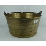 Large Brass jam pan