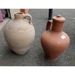 Two reproduction Greek style water vessels (2)