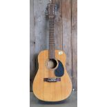 Encore 12 string acoustic guitar