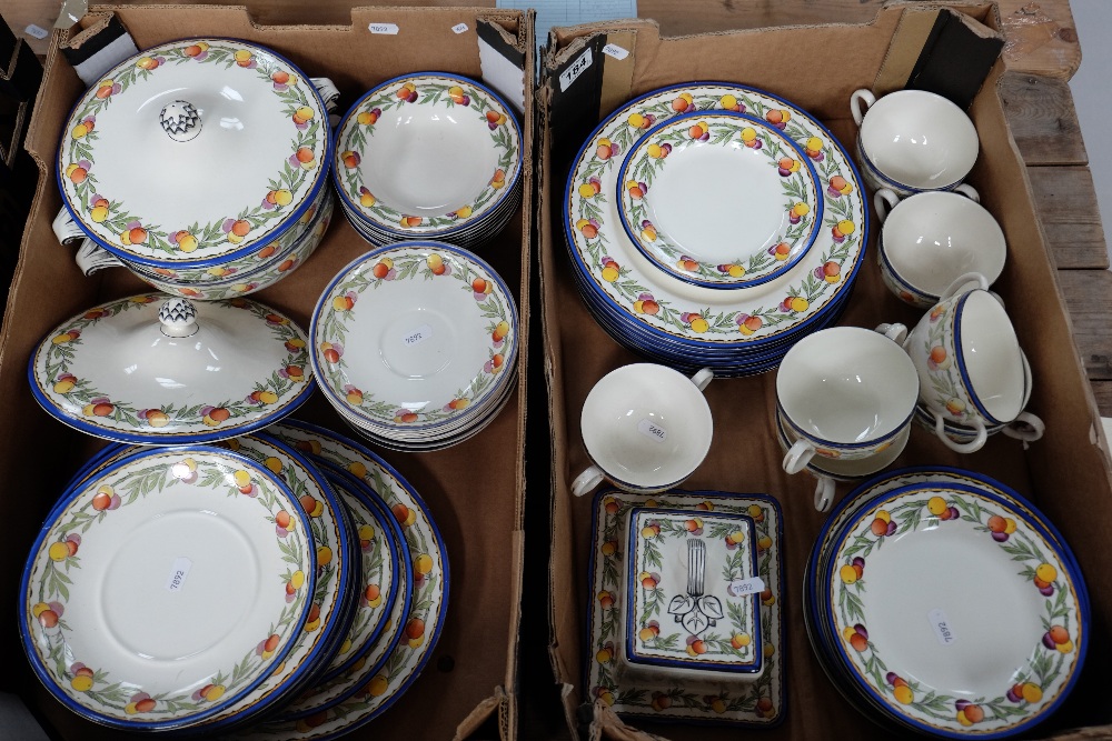 A large collection of Minton dinnerware