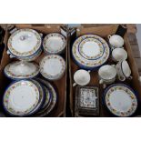 A large collection of Minton dinnerware