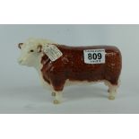 Beswick Hereford Bull 1363A