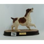 Beswick Connoisseur Matt Spaniel on Base