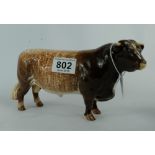 Beswick model of a Short horned Bull 150