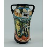 Moorcroft twin handled vase The Great Ba