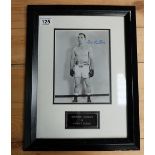 Signed presentation framed Photograph of