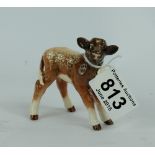 Beswick Short horn calf 1406C (leg broke