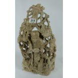 20th Century soap stone figure of chines