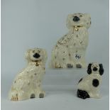 Beswick fireside dog 1378-3, 1378-5 and