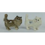 Beswick Persian Kitten 1898 in white and