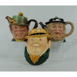 A collection of Beswick Dickens characte