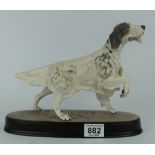 Beswick English Setter on ceramic base 2