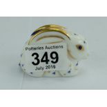 Royal Crown Derby Seated Bunny