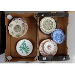 A collection of mixed Victorian plates t