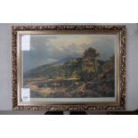 J R Percy 'After the Storm' framed print