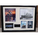 Signed presentation framed photographs o