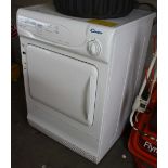 Candy front loading tumble dryer.