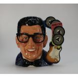 Royal Doulton Large Character Jug Buddy Holly D7100,
