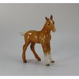 Beswick large Shire Foal 951 in Palomino colours