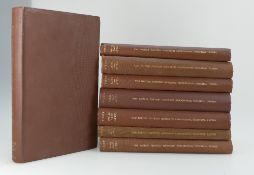 A set of books "The British Pottery Research Association Technical Papers" 1938-1947 (8)