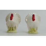 Beswick miniature white Turkey 2067 and similar (2)