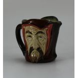 Royal Doulton Small Character Jug Mephistopheles with verse