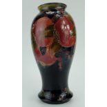 William Moorcroft Burslem large vase decorated with pomegranates,